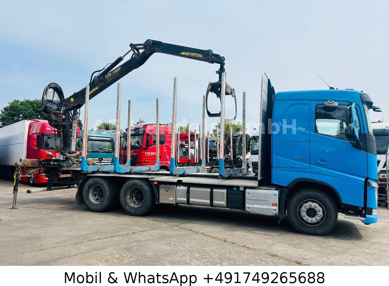 Volvo FH 540 BL 6x4 Tajfun LIV-150K *Retarder/Exte/ACC - Metsaveok, Kraanaga veoauto: pilt 2 Volvo FH 540 BL 6x4 Tajfun LIV-150K *Retarder/Exte/ACC - Metsaveok, Kraanaga veoauto: pilt 2
