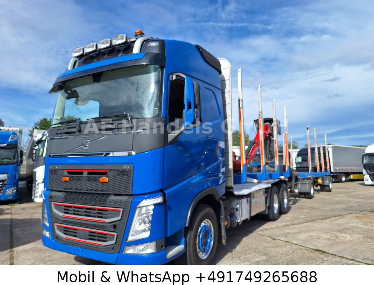 Volvo FH 540 Globe BL 6x4 Palfinger M12L80 *Retarder - Metsaveok, Kraanaga veoauto: pilt 2 Volvo FH 540 Globe BL 6x4 Palfinger M12L80 *Retarder - Metsaveok, Kraanaga veoauto: pilt 2