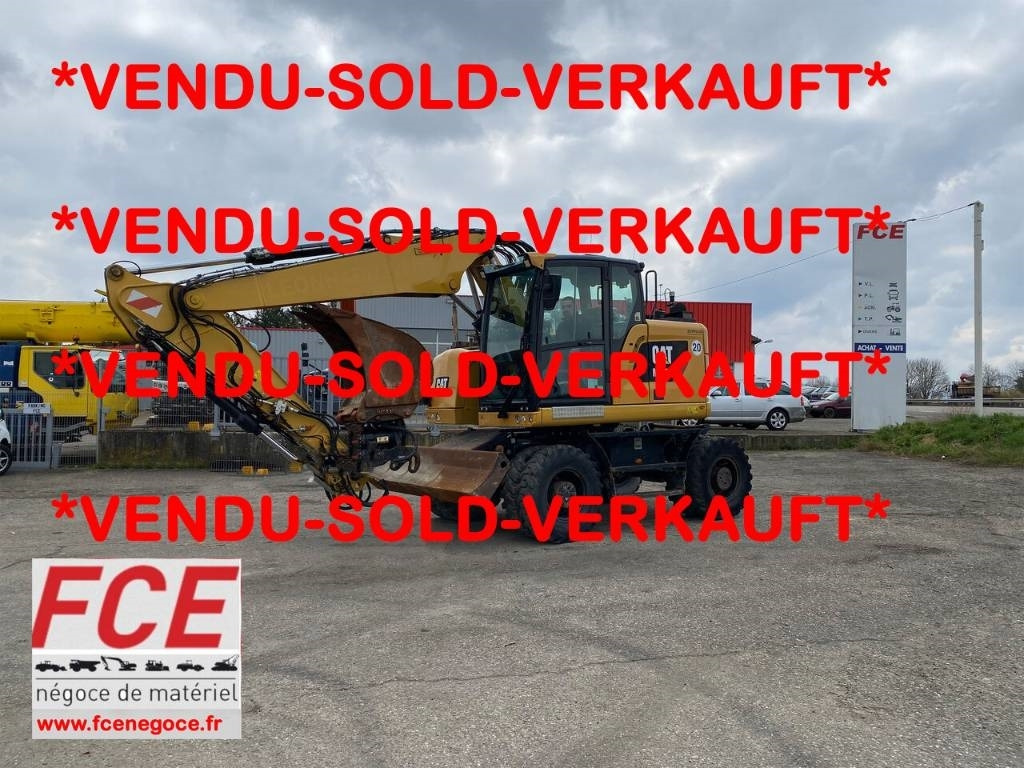 CAT M 315F /1er Main-Certificat CE Non accidenté - Ratastel ekskavaator: pilt 1 CAT M 315F /1er Main-Certificat CE Non accidenté - Ratastel ekskavaator: pilt 1