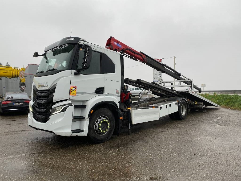 Iveco S WAY480 /FIAULT PF60 +GRUE HMF endommagée - Treilerveoauto: pilt 2 Iveco S WAY480 /FIAULT PF60 +GRUE HMF endommagée - Treilerveoauto: pilt 2