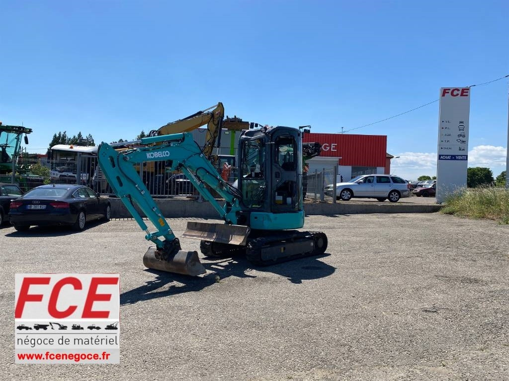 Kobelco SK28SR-6E 1er Main Origine Française endommagée - Miniekskavaator: pilt 1 Kobelco SK28SR-6E 1er Main Origine Française endommagée - Miniekskavaator: pilt 1