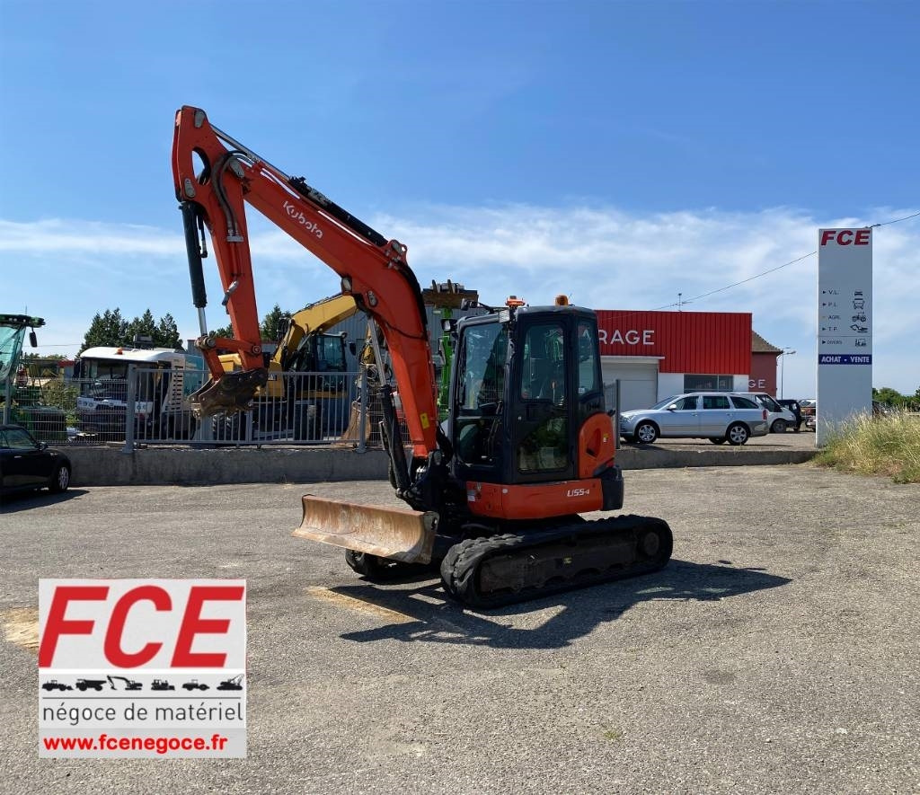 Kubota U55-4 1er Main/Certificat CE endommagée - Miniekskavaator: pilt 1 Kubota U55-4 1er Main/Certificat CE endommagée - Miniekskavaator: pilt 1