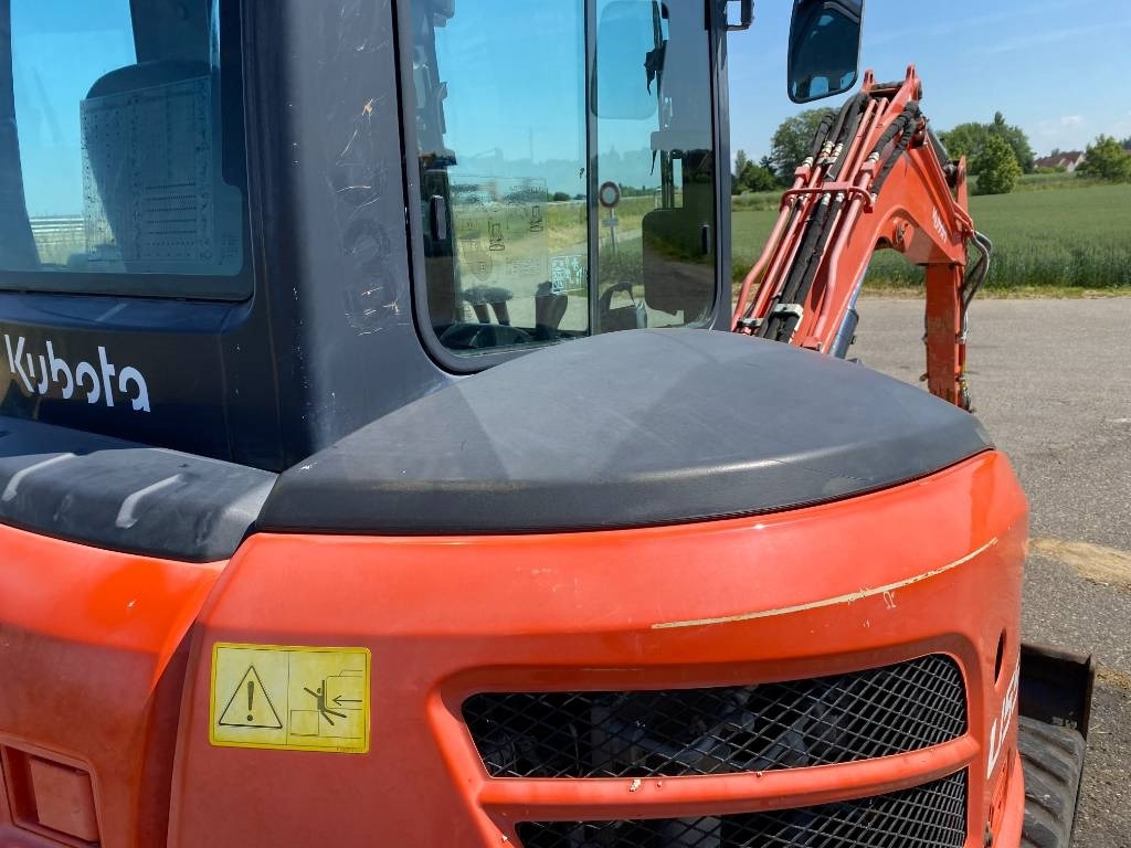 Miniekskavaator Kubota U55-4 1er Main/Certificat CE endommagée: pilt 39