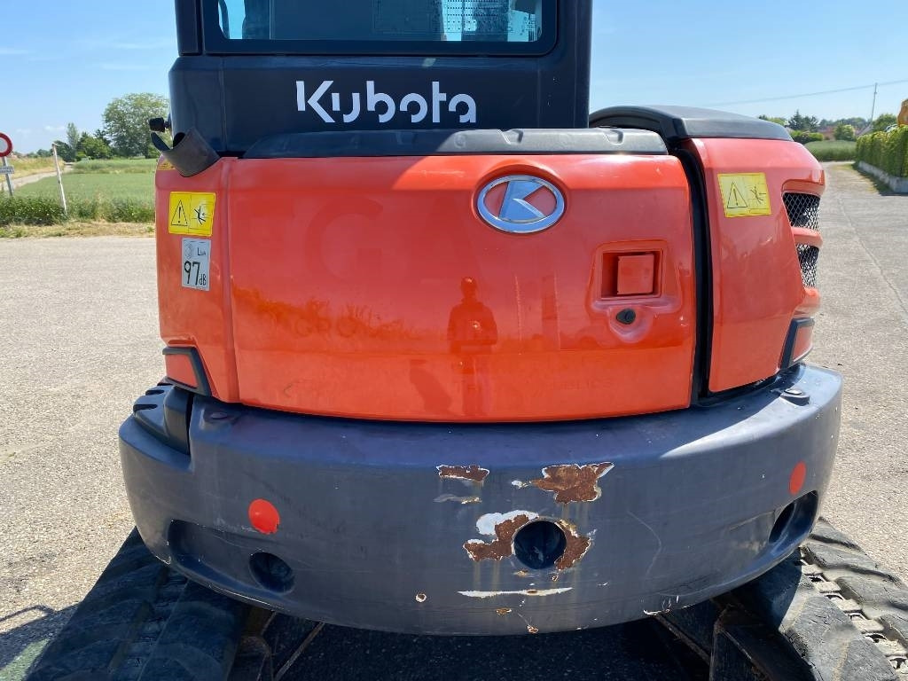 Miniekskavaator Kubota U55-4 1er Main/Certificat CE endommagée: pilt 30