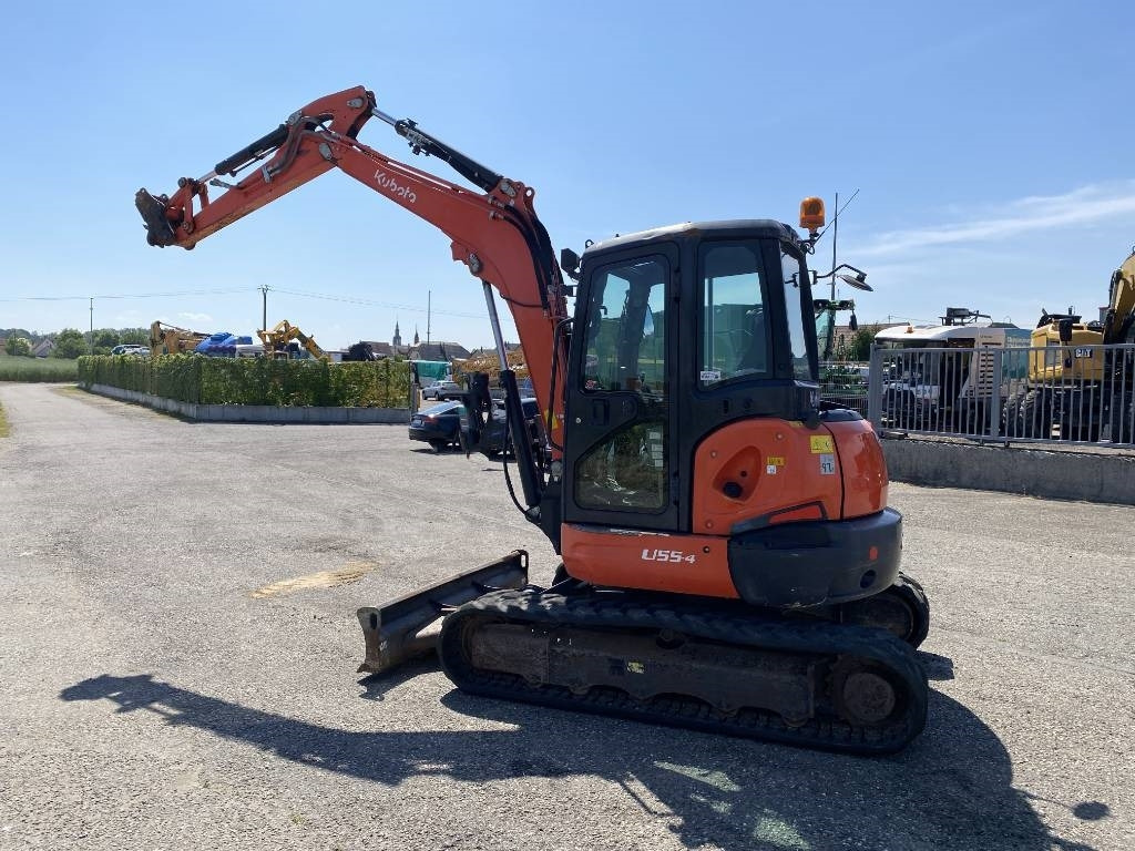 Miniekskavaator Kubota U55-4 1er Main/Certificat CE endommagée: pilt 6