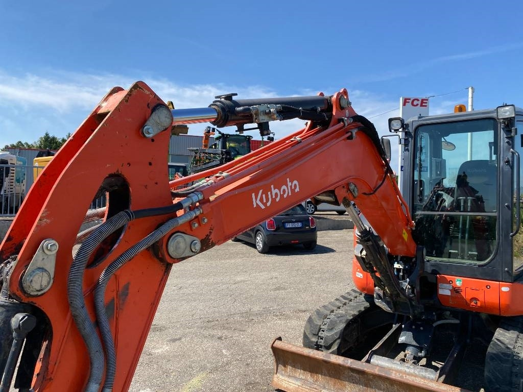 Miniekskavaator Kubota U55-4 1er Main/Certificat CE endommagée: pilt 20