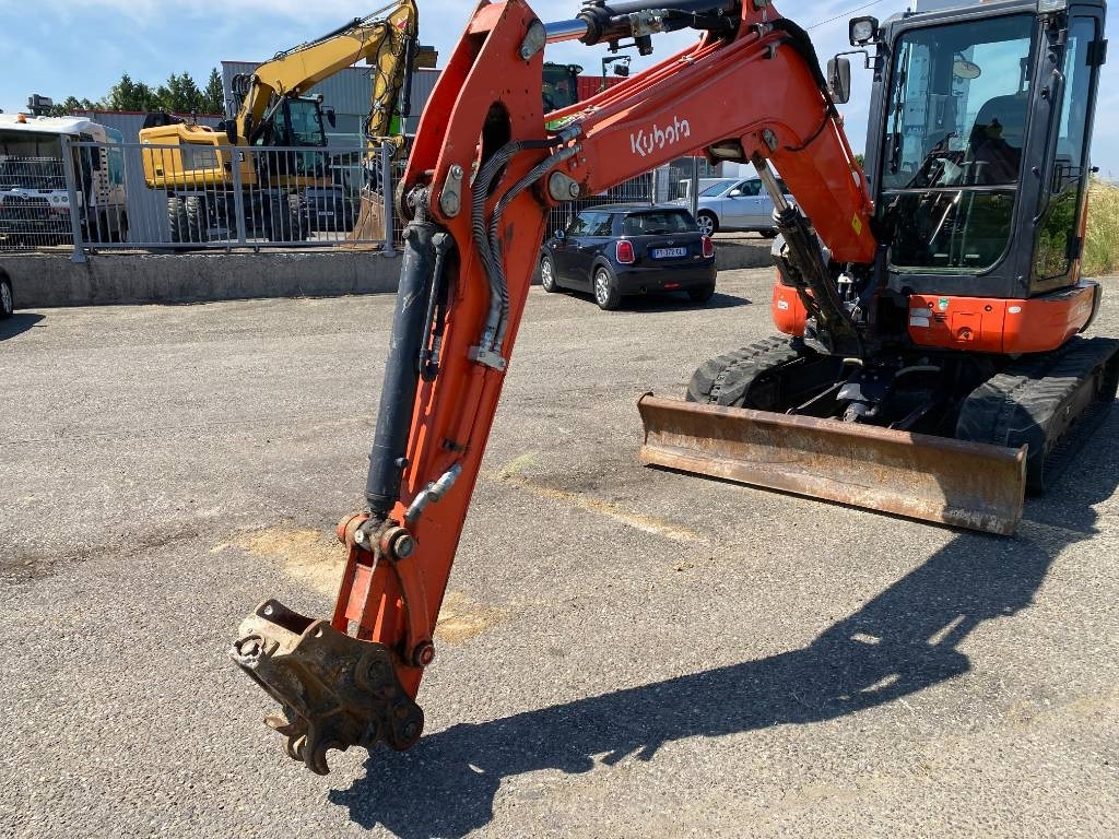 Miniekskavaator Kubota U55-4 1er Main/Certificat CE endommagée: pilt 18