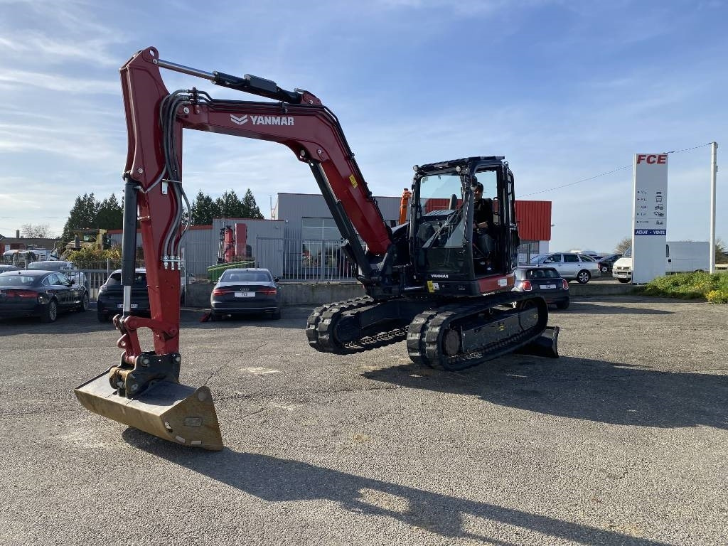 Yanmar SV 100-7 1er Main/Certificat CE endommagée - Miniekskavaator: pilt 2 Yanmar SV 100-7 1er Main/Certificat CE endommagée - Miniekskavaator: pilt 2