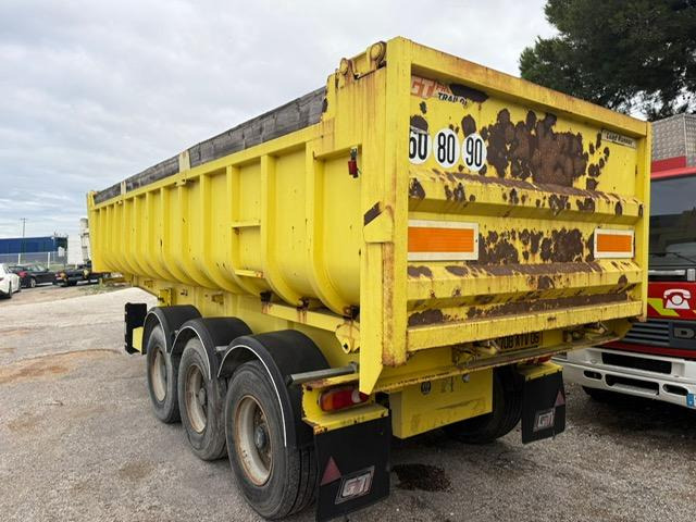 FRUEHAUF TRAILOR BENNE TP ACIER 3 ESSIEUX - Kallur-poolhaagis: pilt 2 FRUEHAUF TRAILOR BENNE TP ACIER 3 ESSIEUX - Kallur-poolhaagis: pilt 2