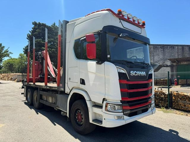 Scania R 650 - Metsaveok, Kraanaga veoauto: pilt 1 Scania R 650 - Metsaveok, Kraanaga veoauto: pilt 1