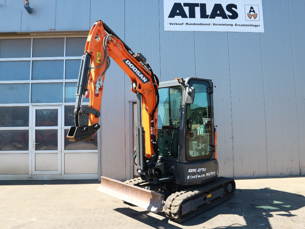 Doosan DX27Z-7 - Miniekskavaator: pilt 1 Doosan DX27Z-7 - Miniekskavaator: pilt 1