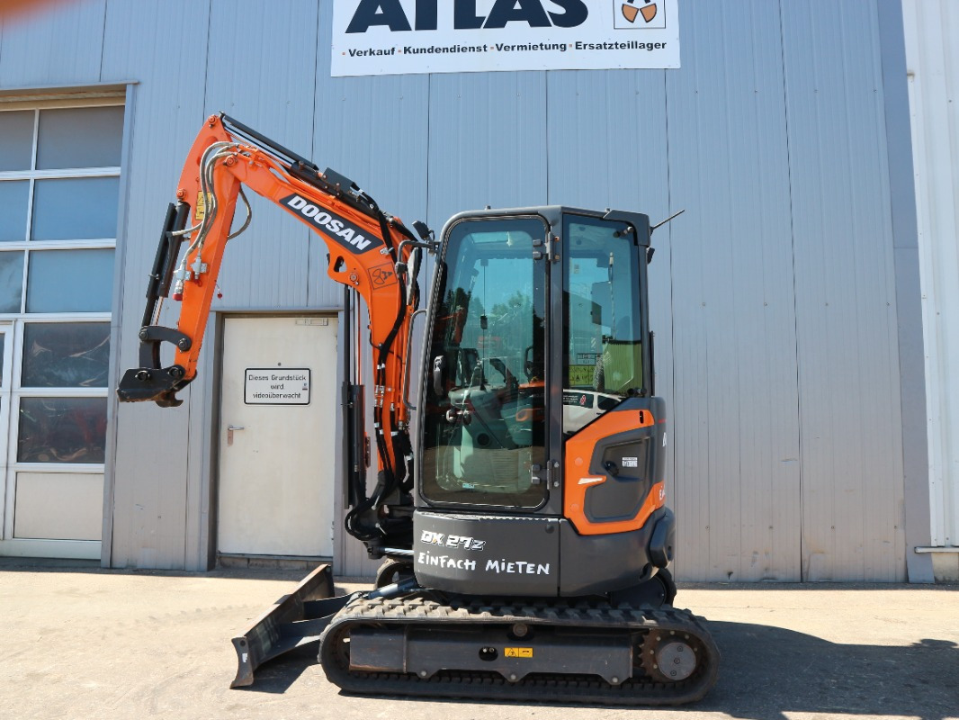 Doosan DX27Z-7 - Miniekskavaator: pilt 2 Doosan DX27Z-7 - Miniekskavaator: pilt 2