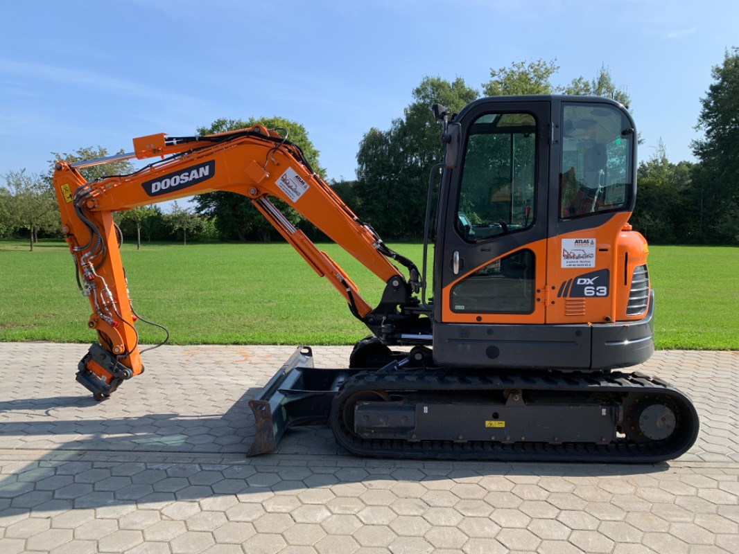 Doosan DX63-3 - Miniekskavaator: pilt 3 Doosan DX63-3 - Miniekskavaator: pilt 3