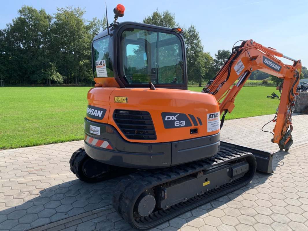 Doosan DX63-3 - Miniekskavaator: pilt 2 Doosan DX63-3 - Miniekskavaator: pilt 2