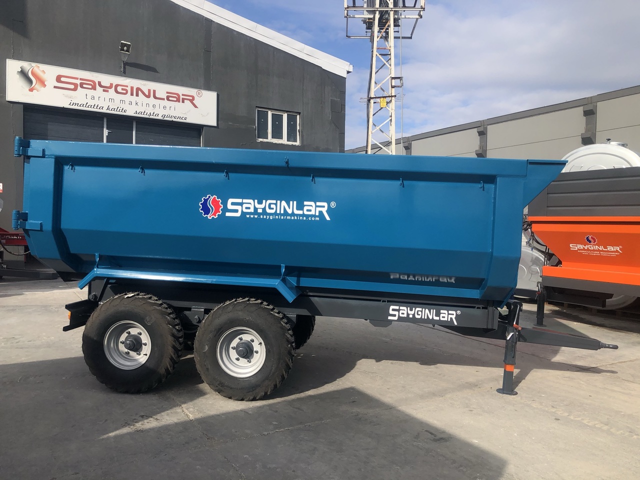 SAYGINLAR 8 TON DUMP TRAILER - Kalluri järelhaagis: pilt 3 SAYGINLAR 8 TON DUMP TRAILER - Kalluri järelhaagis: pilt 3