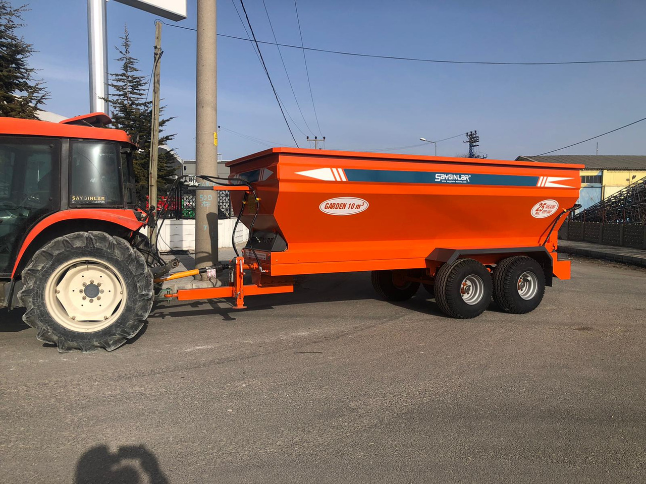SAYGINLAR GARDEN 10 TON - Sõnnikulaotur: pilt 4 SAYGINLAR GARDEN 10 TON - Sõnnikulaotur: pilt 4
