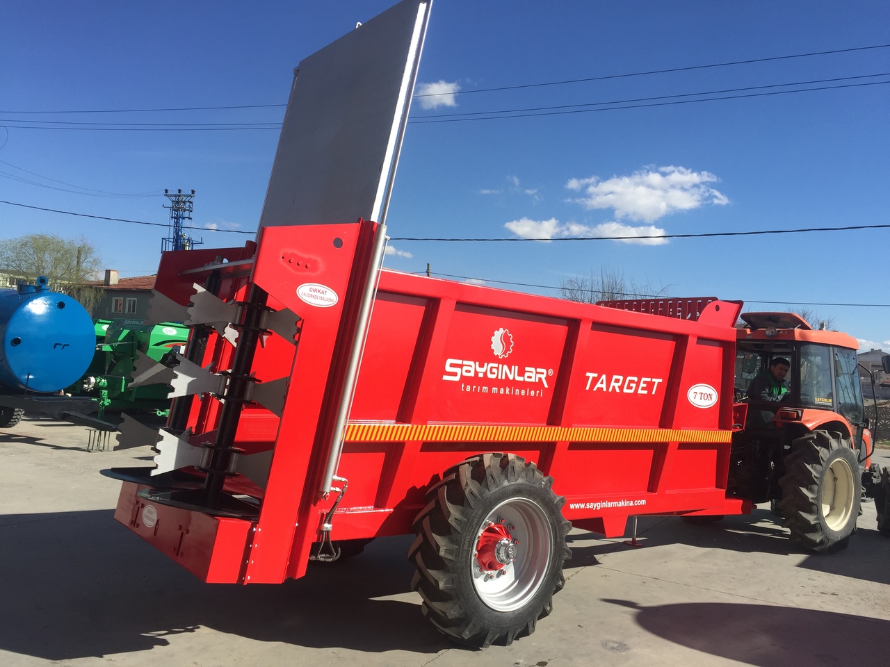 TARGET 10 TON HYDRAULIC PUSH MANURE SPREADER - Sõnnikulaotur: pilt 3 TARGET 10 TON HYDRAULIC PUSH MANURE SPREADER - Sõnnikulaotur: pilt 3