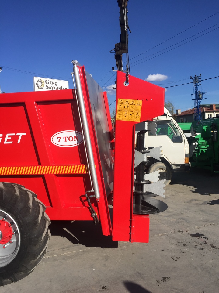 TARGET 5 TON HYDRAULIC PUSH MANURE SPREADER - Sõnnikulaotur: pilt 5 TARGET 5 TON HYDRAULIC PUSH MANURE SPREADER - Sõnnikulaotur: pilt 5