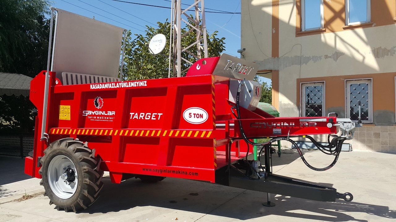 TARGET 5 TON HYDRAULIC PUSH MANURE SPREADER - Sõnnikulaotur: pilt 1 TARGET 5 TON HYDRAULIC PUSH MANURE SPREADER - Sõnnikulaotur: pilt 1