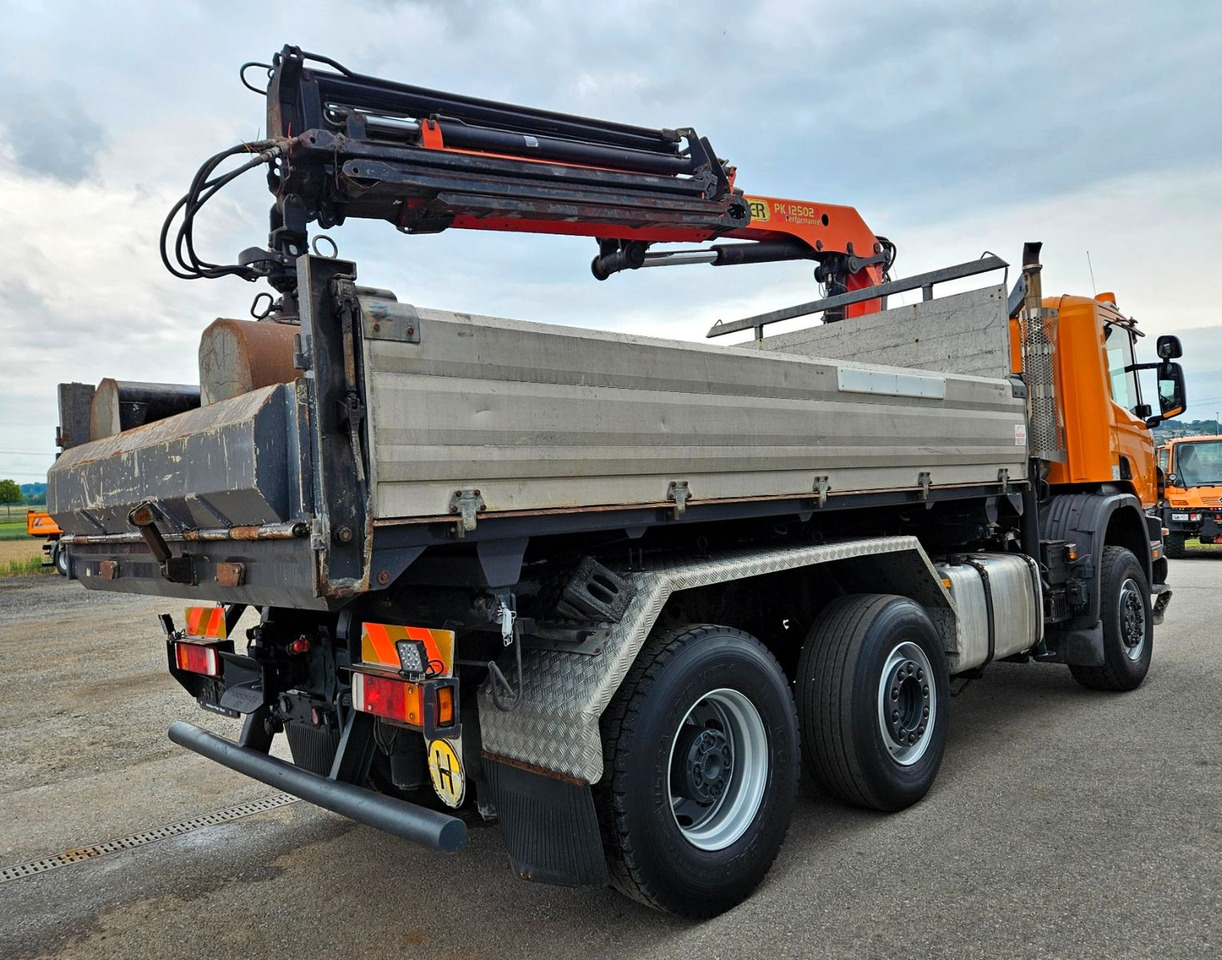 Scania P114 380 6x4-4 Palfinger PK12502 Kran Funk - Kallurauto, Kraanaga veoauto: pilt 5 Scania P114 380 6x4-4 Palfinger PK12502 Kran Funk - Kallurauto, Kraanaga veoauto: pilt 5