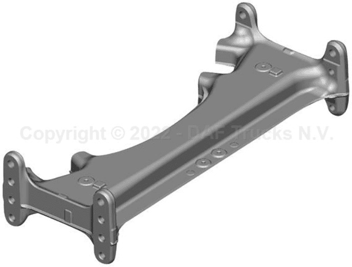 Telg ja varuosad Traversa sospensione DAF XF E6: pilt 1