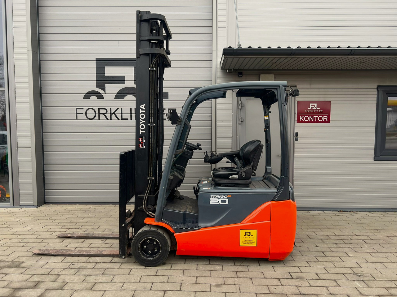 Toyota 8FBE20T - Elektritõstuk: pilt 2 Toyota 8FBE20T - Elektritõstuk: pilt 2