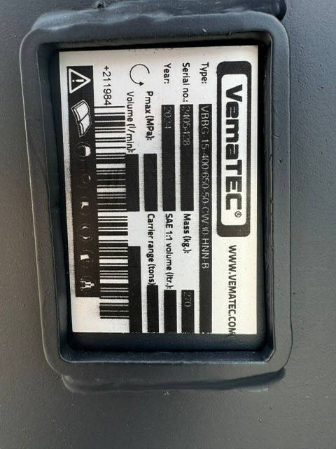 VemaTec New CW30 Bucket 650mm 400mm - Ekskavaatori kopp - Ehitusmasinad: pilt 3 VemaTec New CW30 Bucket 650mm 400mm - Ekskavaatori kopp - Ehitusmasinad: pilt 3
