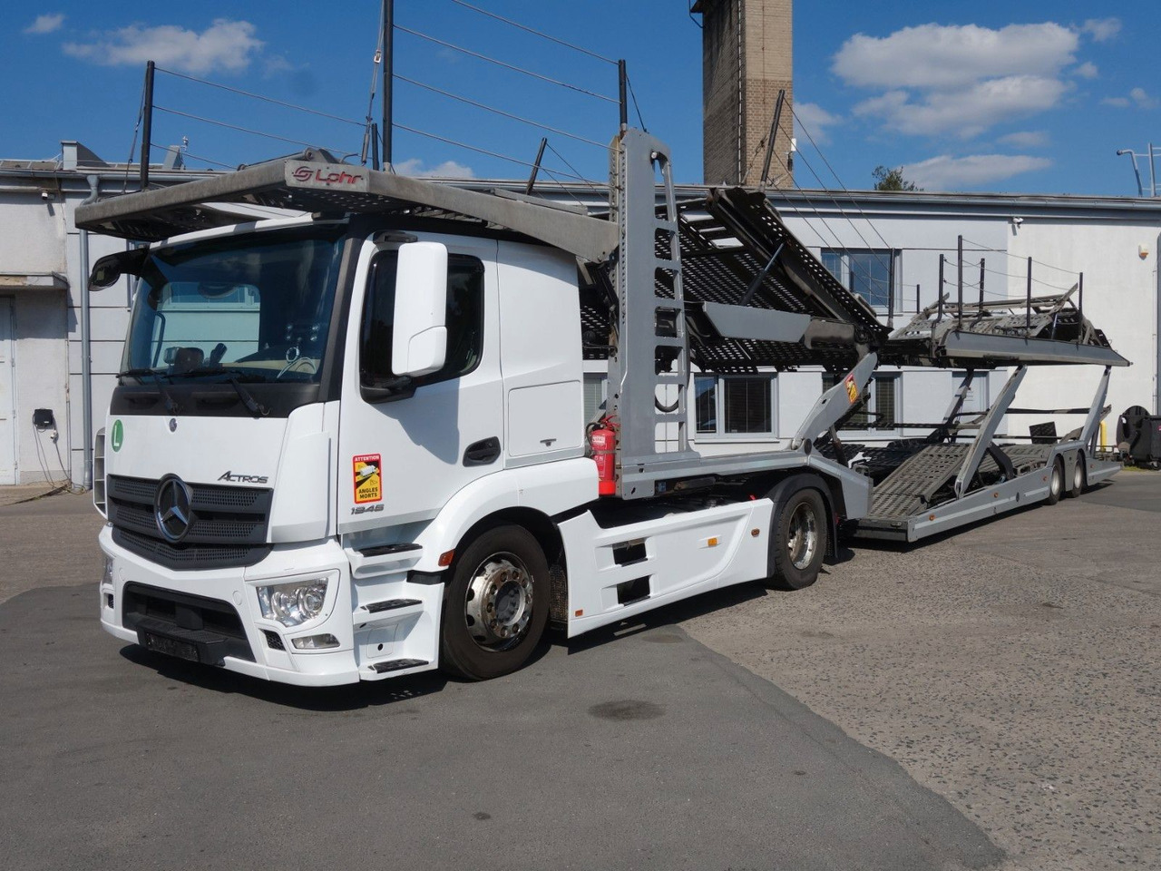 Mercedes-Benz Actros 1846 mit Euro LOHR, VDI Certificate - Treilerveoauto: pilt 1 Mercedes-Benz Actros 1846 mit Euro LOHR, VDI Certificate - Treilerveoauto: pilt 1