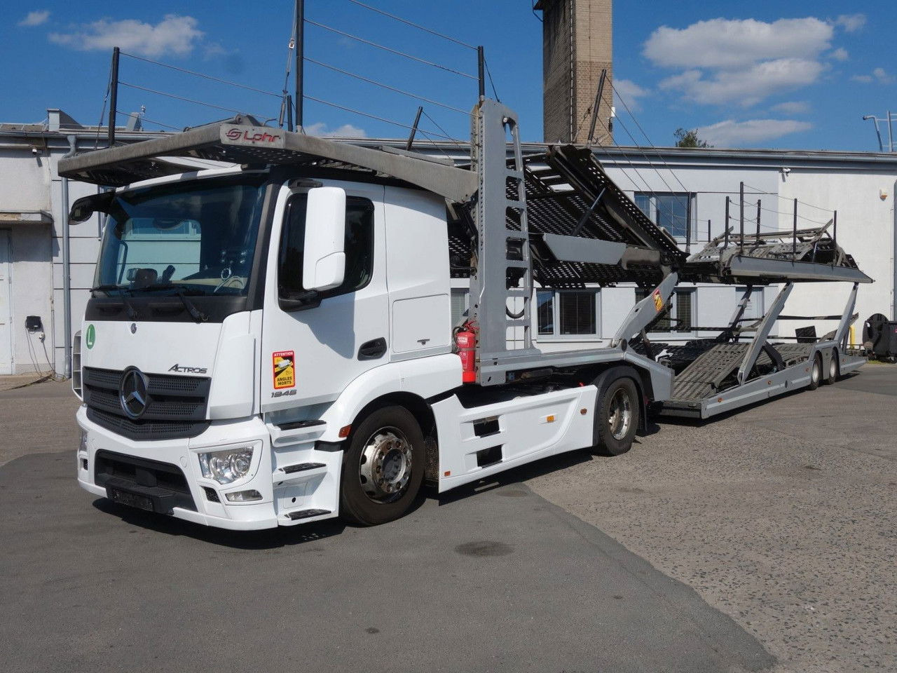 Mercedes-Benz Actros 1846 mit Euro Lohr, VDI Certificate - Treilerveoauto: pilt 1 Mercedes-Benz Actros 1846 mit Euro Lohr, VDI Certificate - Treilerveoauto: pilt 1