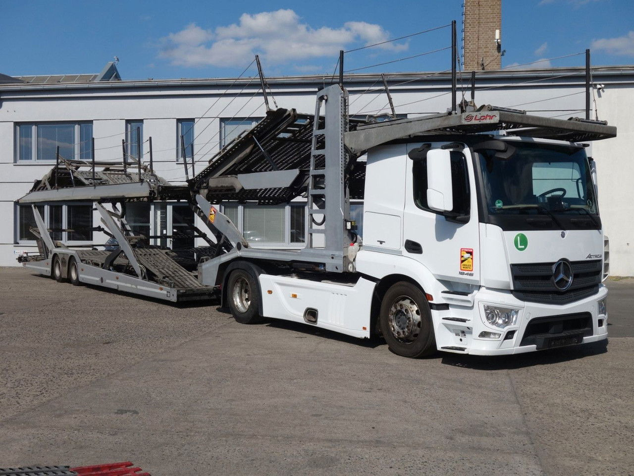 Mercedes-Benz Actros 1846 mit Euro Lohr, VDI Certificate - Treilerveoauto: pilt 2 Mercedes-Benz Actros 1846 mit Euro Lohr, VDI Certificate - Treilerveoauto: pilt 2