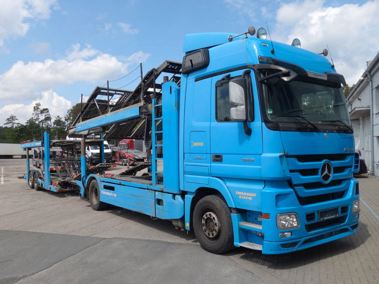 Mercedes-Benz Actros 1846 mit Kässbohrer Metago/Vario - Treilerveoauto: pilt 3 Mercedes-Benz Actros 1846 mit Kässbohrer Metago/Vario - Treilerveoauto: pilt 3