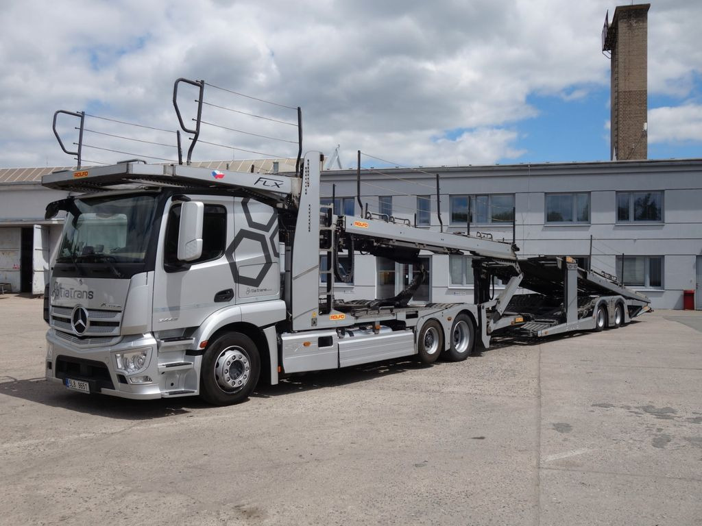 Mercedes-Benz Actros 2443 mit Rolfo FLX - Treilerveoauto: pilt 1 Mercedes-Benz Actros 2443 mit Rolfo FLX - Treilerveoauto: pilt 1