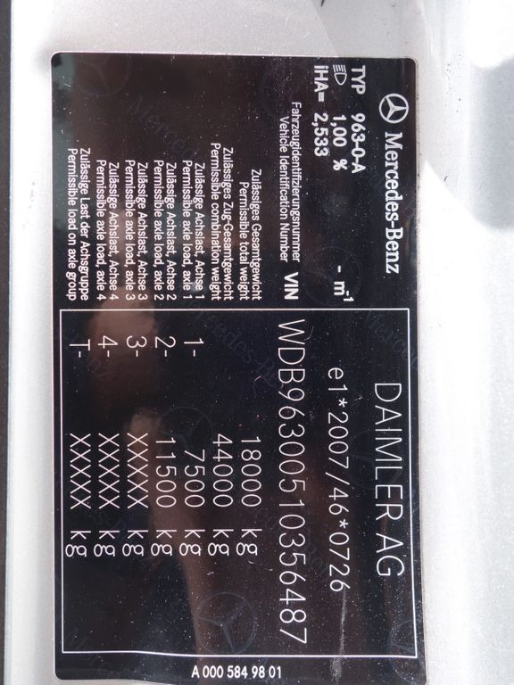 Treilerveoauto Mercedes-Benz Actros 2443 mit Rolfo FLX: pilt 16