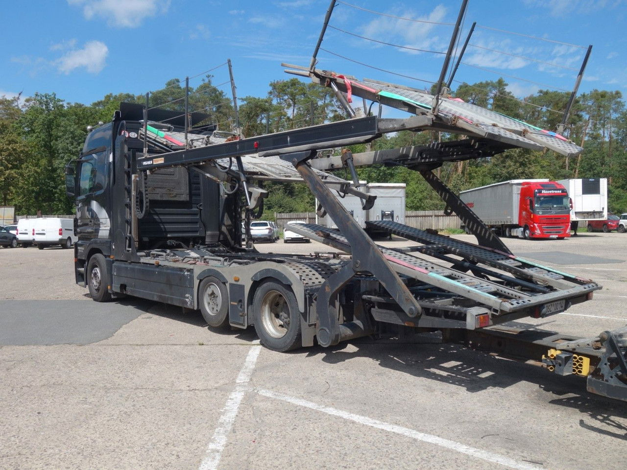 Mercedes-Benz Actros 2446 mit Rolfo für 10 PKW, Retarder - Treilerveoauto: pilt 4 Mercedes-Benz Actros 2446 mit Rolfo für 10 PKW, Retarder - Treilerveoauto: pilt 4