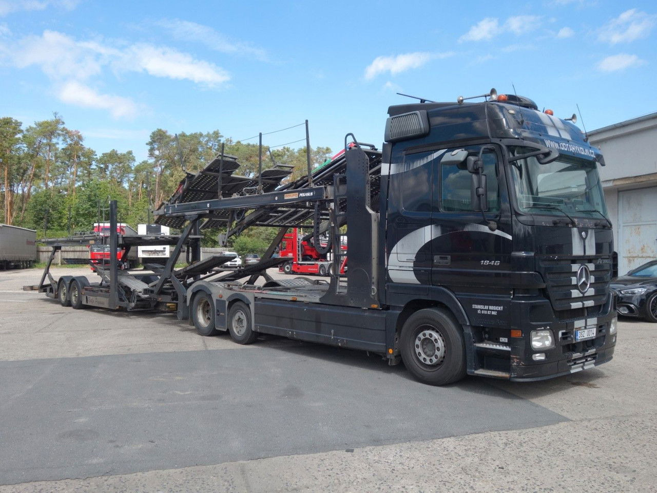 Mercedes-Benz Actros 2446 mit Rolfo für 10 PKW, Retarder - Treilerveoauto: pilt 2 Mercedes-Benz Actros 2446 mit Rolfo für 10 PKW, Retarder - Treilerveoauto: pilt 2