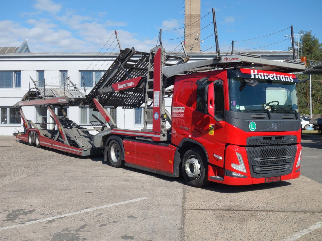 Volvo FM 13 460, mit Euro Lohr 2.53 Wxsyv2 - Treilerveoauto: pilt 3 Volvo FM 13 460, mit Euro Lohr 2.53 Wxsyv2 - Treilerveoauto: pilt 3