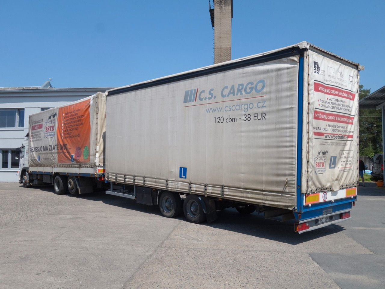 Volvo FM 380 6x2 + Panav Anhänger - Tent veoauto: pilt 4 Volvo FM 380 6x2 + Panav Anhänger - Tent veoauto: pilt 4