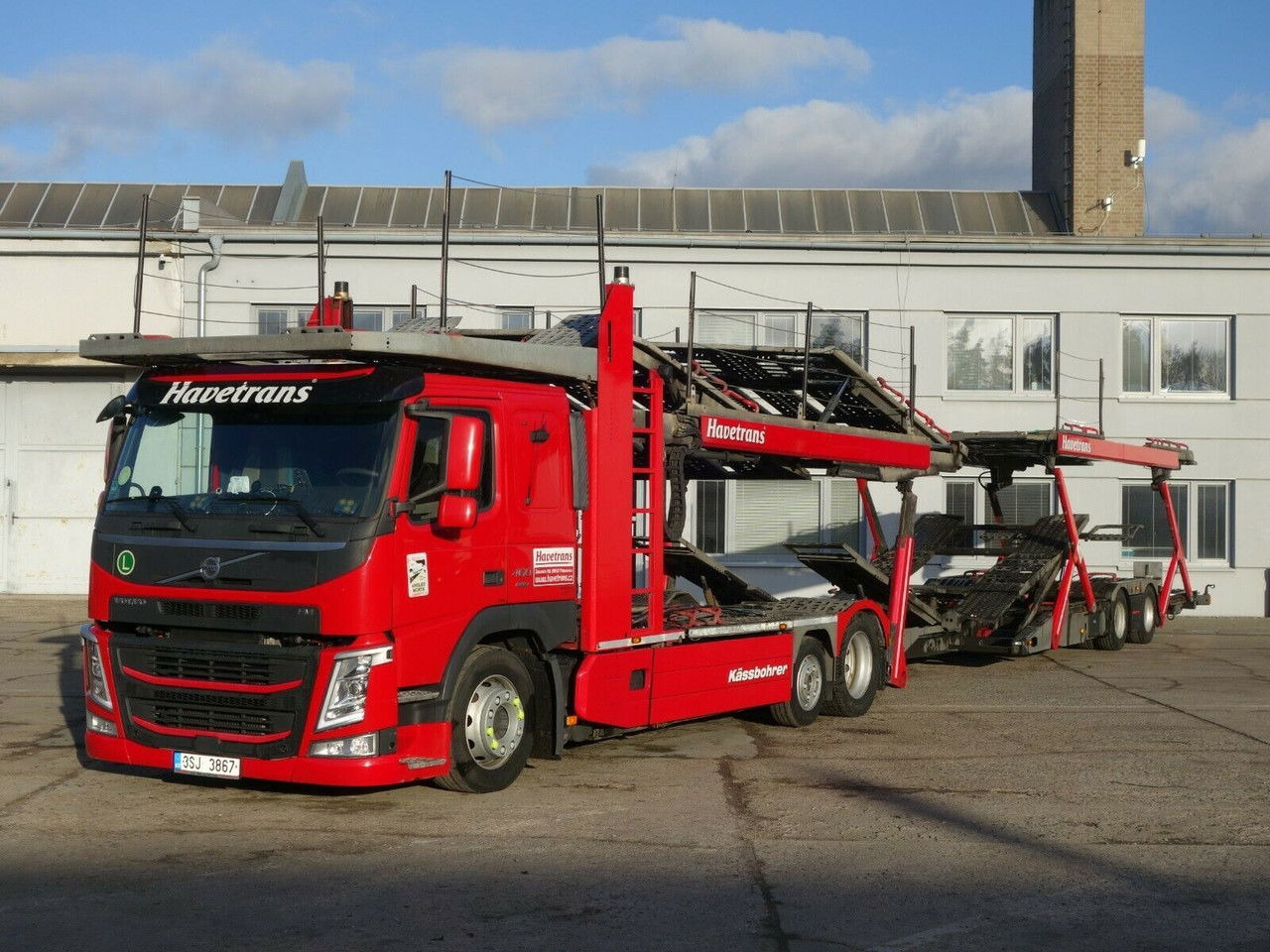 Volvo FM 460 FM13 6x2, Kässbohrer Metago/Supertrans - Treilerveoauto: pilt 1 Volvo FM 460 FM13 6x2, Kässbohrer Metago/Supertrans - Treilerveoauto: pilt 1