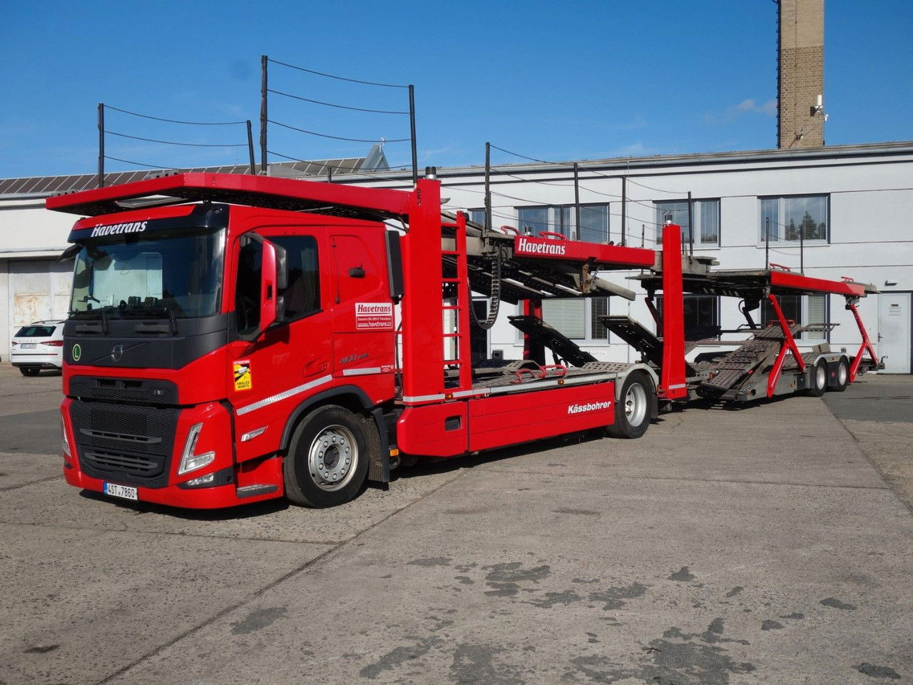 Volvo FM 460 FM13 Kässbohrer Vario / Supertrans - Treilerveoauto: pilt 1 Volvo FM 460 FM13 Kässbohrer Vario / Supertrans - Treilerveoauto: pilt 1