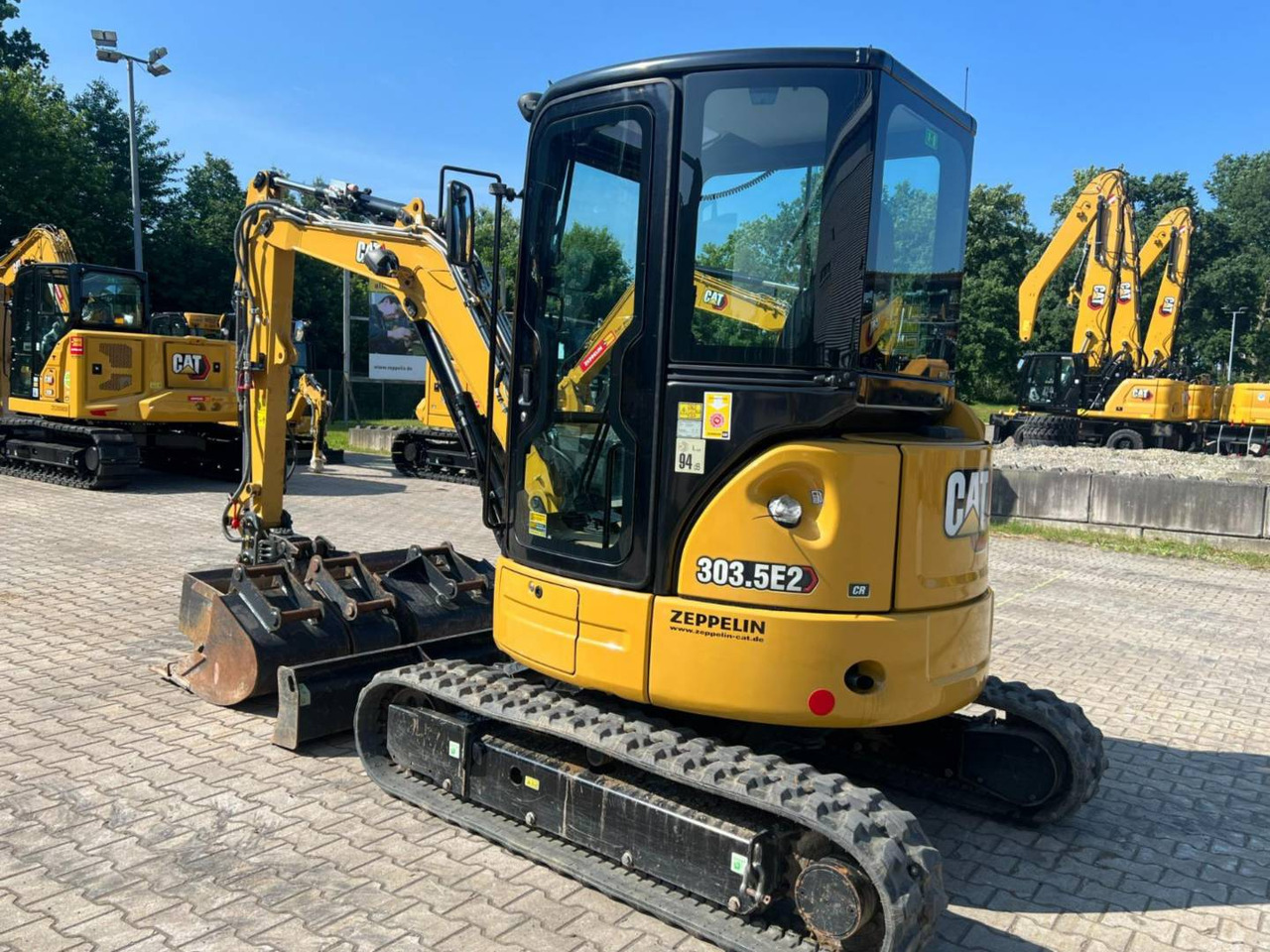CAT 303.5E2CR - Lintekskavaator: pilt 4 CAT 303.5E2CR - Lintekskavaator: pilt 4