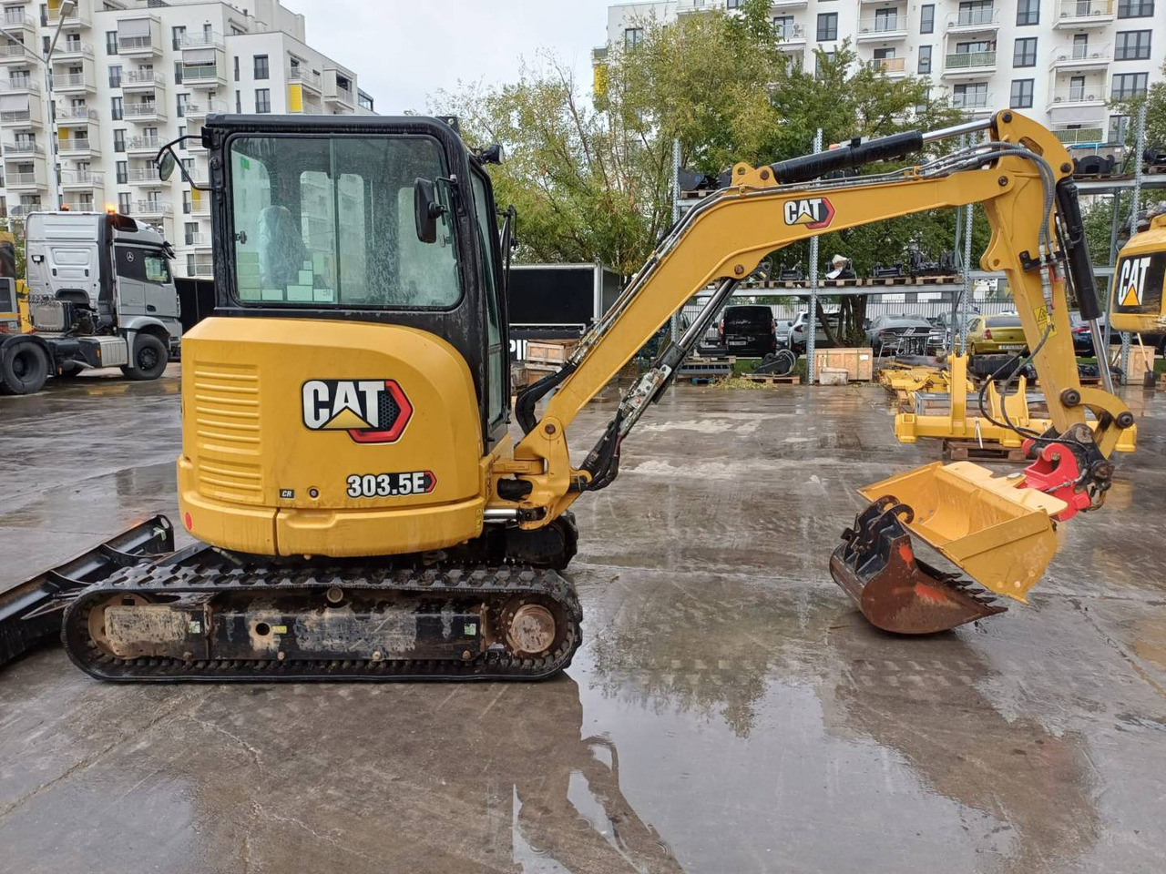 CAT 303.5ECR - Lintekskavaator: pilt 1 CAT 303.5ECR - Lintekskavaator: pilt 1