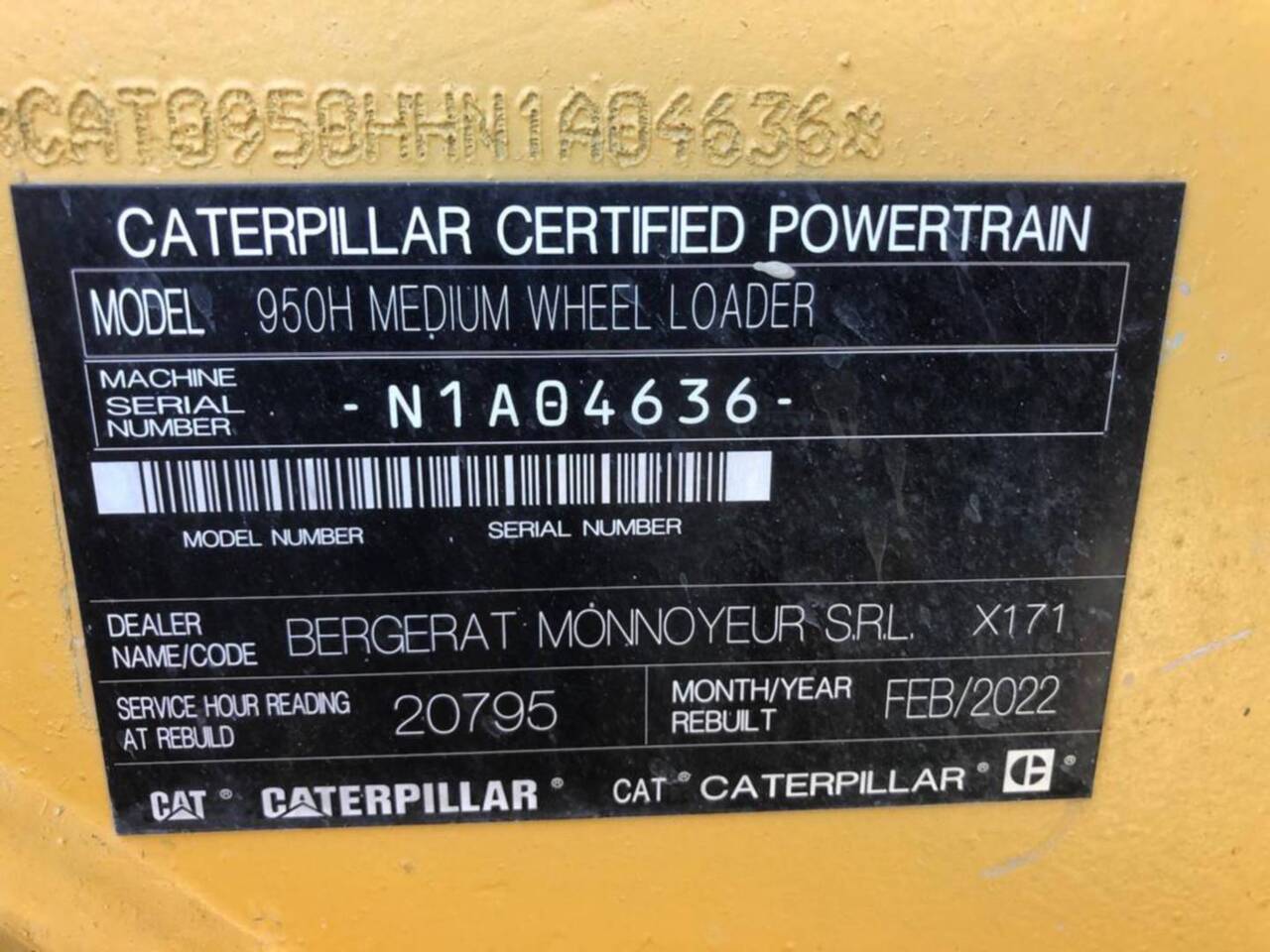 CAT 950 H liising CAT 950 H: pilt 6