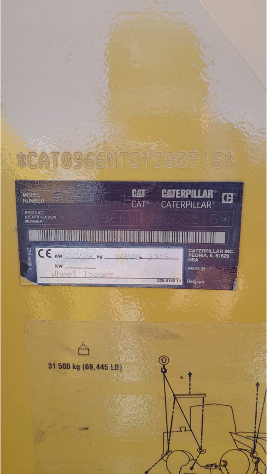 CAT 966M - Rataslaadur: pilt 5 CAT 966M - Rataslaadur: pilt 5