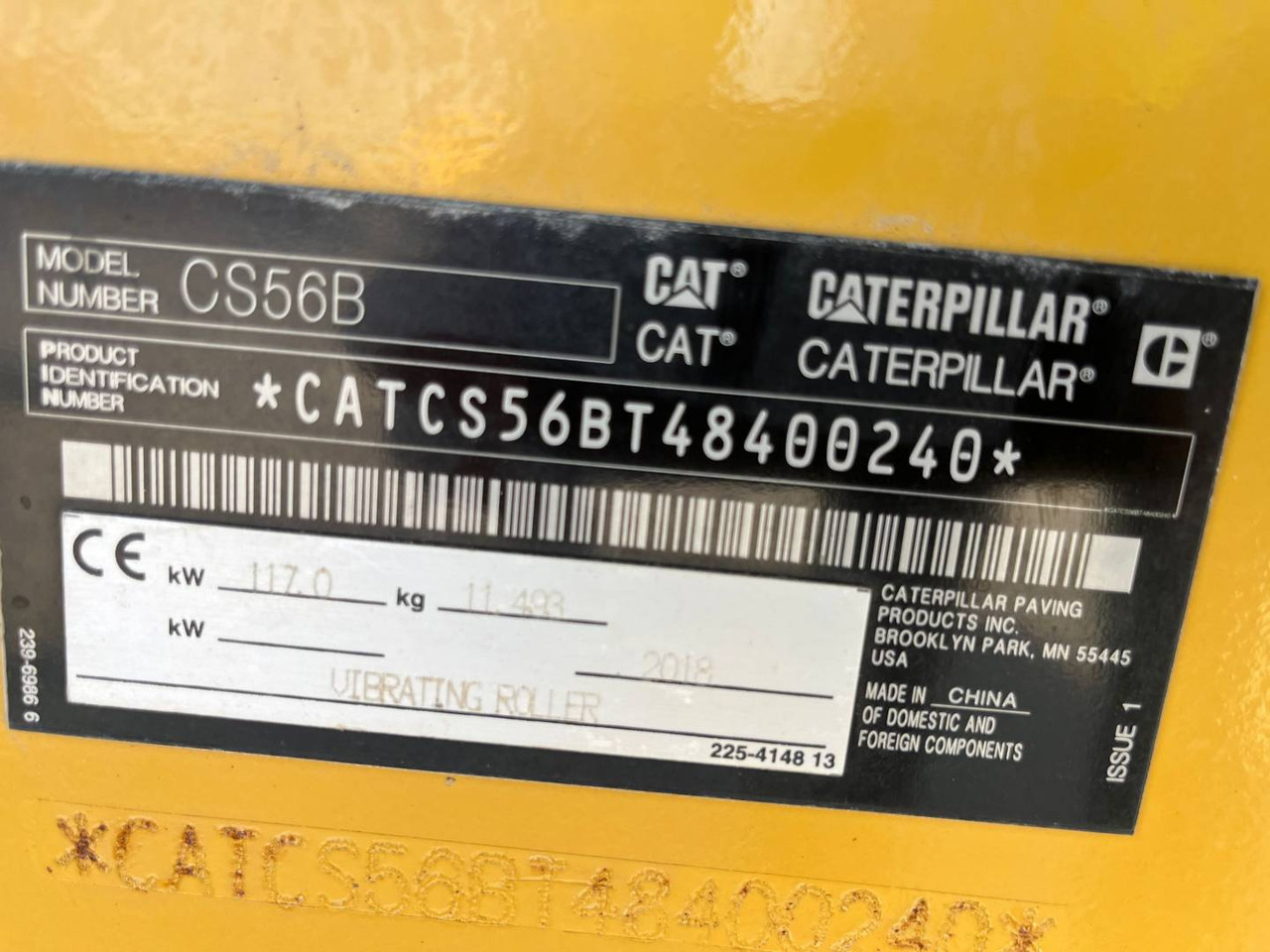 CAT CS56B - Tihendaja: pilt 5 CAT CS56B - Tihendaja: pilt 5
