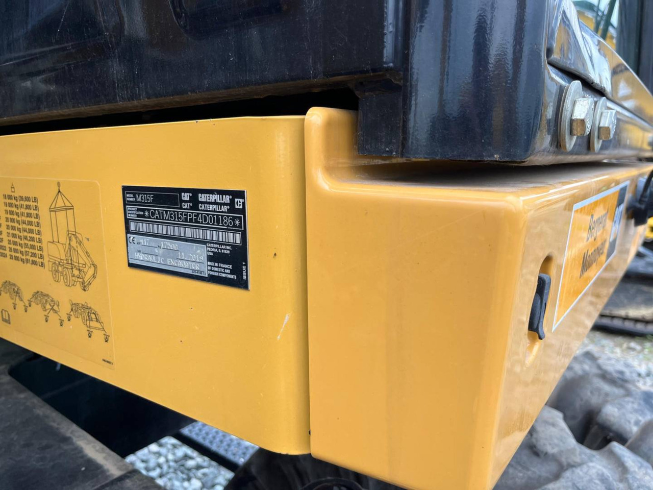 CAT M315F - Ratastel ekskavaator: pilt 5 CAT M315F - Ratastel ekskavaator: pilt 5