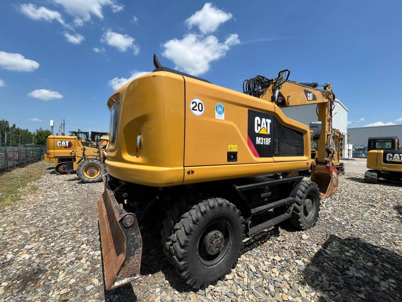 CAT M318F - Ratastel ekskavaator: pilt 3 CAT M318F - Ratastel ekskavaator: pilt 3