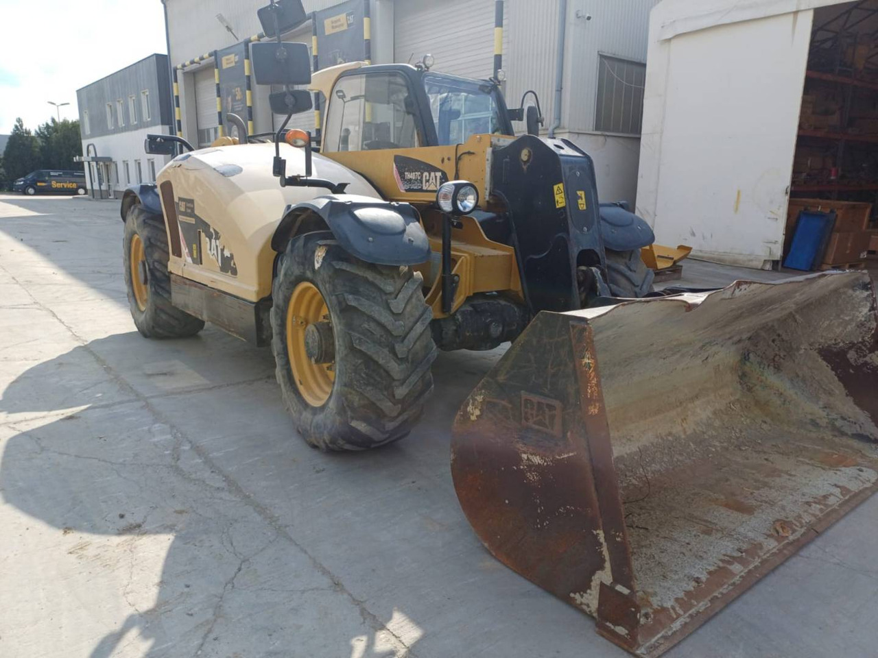 CAT TH407C - Teleskooplaadur: pilt 2 CAT TH407C - Teleskooplaadur: pilt 2