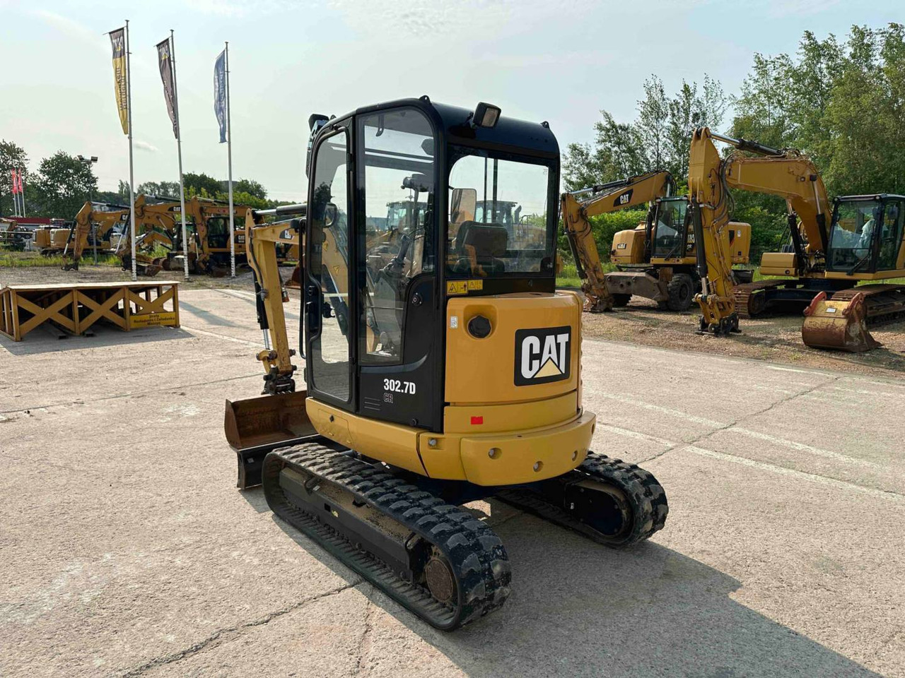 CAT 302.7DCR - Lintekskavaator: pilt 4 CAT 302.7DCR - Lintekskavaator: pilt 4