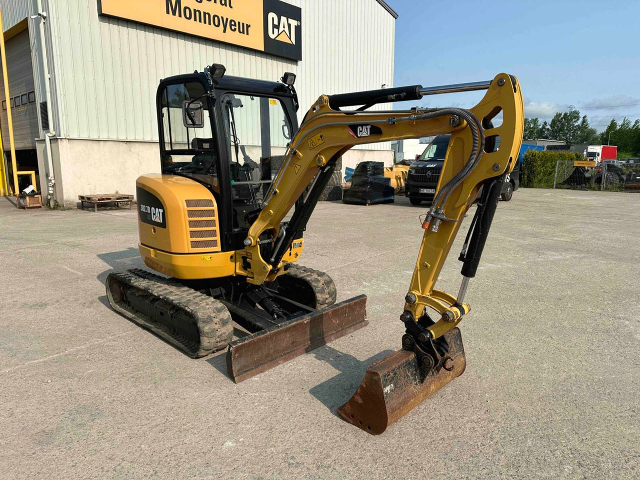CAT 302.7DCR - Lintekskavaator: pilt 2 CAT 302.7DCR - Lintekskavaator: pilt 2