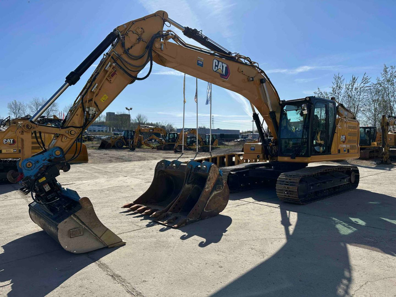 Lintekskavaator CAT 323: pilt 11